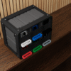 Grimguardian TCG storage unit with 6 drawers inside a rigid outer frame