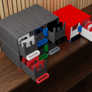 Grimvault XL modular trading card storage drawer system for TCG collections
